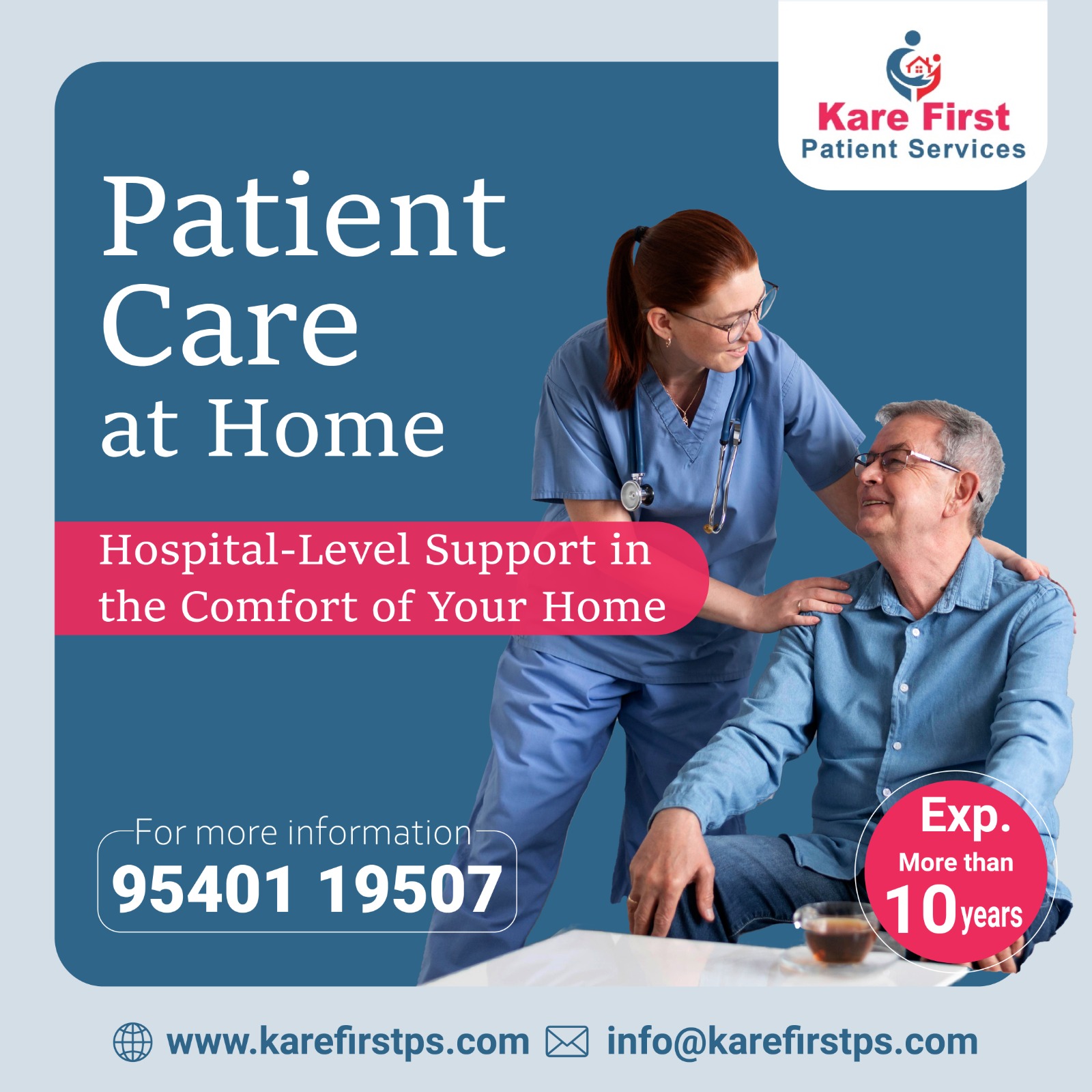 Patient Care at Home – Hospital-Level Support in the Comfort of Your Home